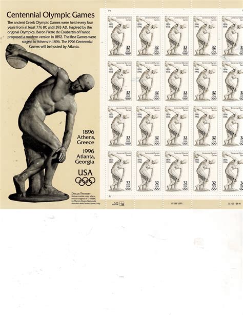 Greece Olympic Centennial 